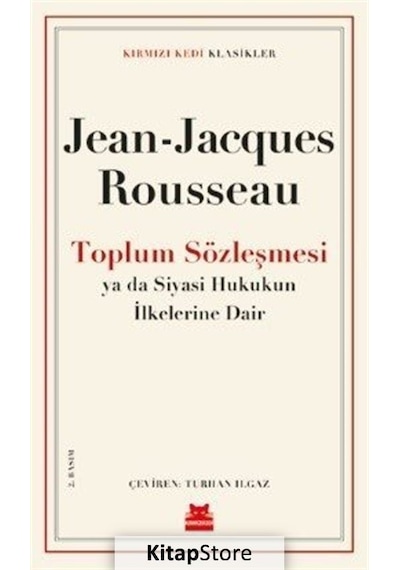 Kitapstore Toplum Sözleşmesi Ya Da Siyasi Hukukun Ilkelerine Dair - Jean ...