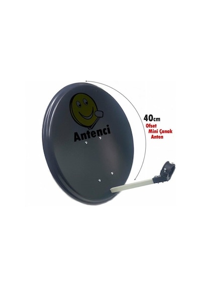 Antenci 40cm Karavan Çanak Anten Seti +next Hd Uydu Alıcısı +mag Dijital Uydu Bulucu