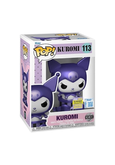 Pop Kuromi Metallik Limited Edition 113 Figür Special Edition
