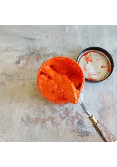 Dekoratif Rölyef Pasta Sculpture Paste - Turuncu Karışık Karışık