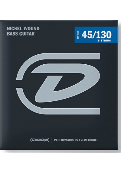 Jim Dunlop Dbn45130 Nickel Wound Bass Strings. Medium Takım Tel 5