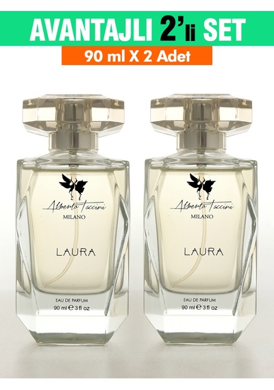 Alberto Taccini Laura Kadın Parfüm EDP 2 x 90 ML