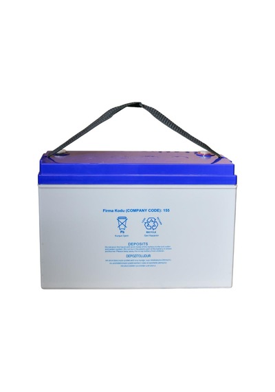 Yokohama Yh-26919 12v 100ah Tam Bakımsız Deep Cycle Jel Akü 330x172x218mm Yeni Tarihli Taze Akü