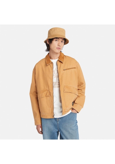Timberland Strafford Yıkanmış Kanvas Erkek Sarı Ceket Tb0a5tgfp471 Sarı