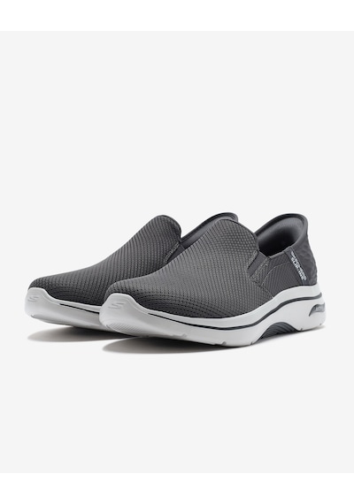 Skechers Go Walk Arch Fıt 2.0 - Hands Free 2 Erkek Gri Yürüyüş Ayakkabısı 216600 Char Gri