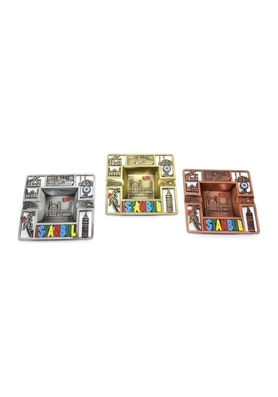 Magicool Metal İstanbul Temalı Yöresel Metal Küllük