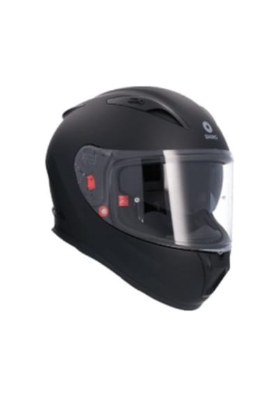Shiro Fullface SH-605SV Shadow Monoclour Solidmat Sun Vizor Güneş Gözlüklü Motosiklet  Kaskı Mat Black
