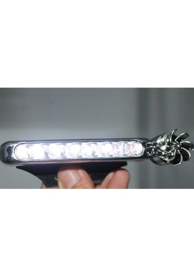Led Çakar Lamba Seti Beyaz Renk Rüzgar Enerjili