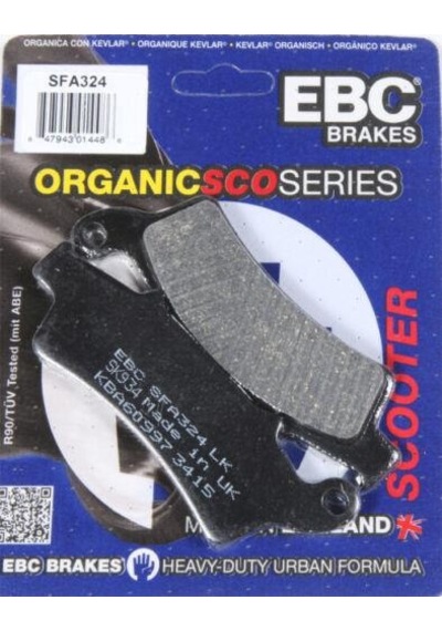 Ebc Sfa324 2021-2023 Kymco Dt X360 Uyumlu Ön Fren Balatası Organik Balata
