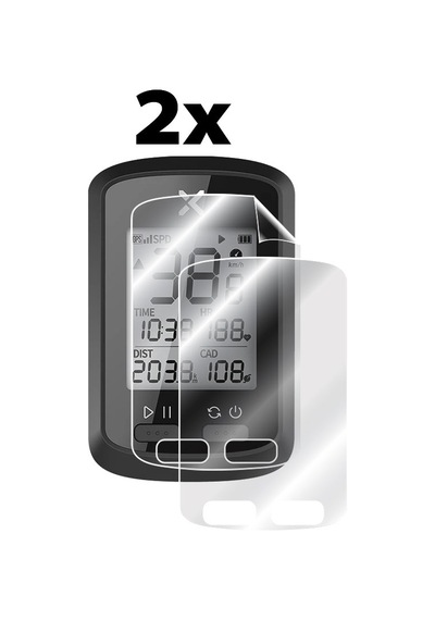 Ipg Xoss G - G + Plus Bisiklet Bilgisayarı Ekran Koruyucu 2 Adet Şeffaf - Yeşil