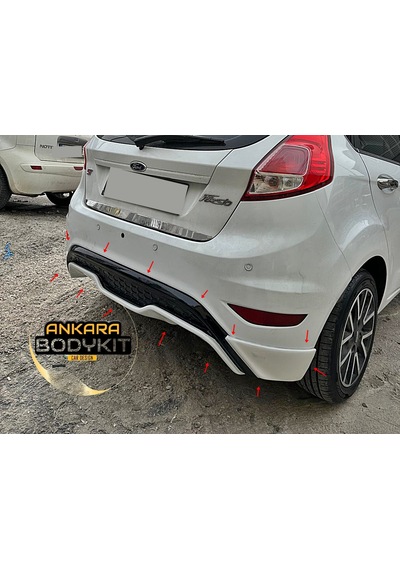 Fiesta St Arka Tampon Eki - Plastik - Boyasız