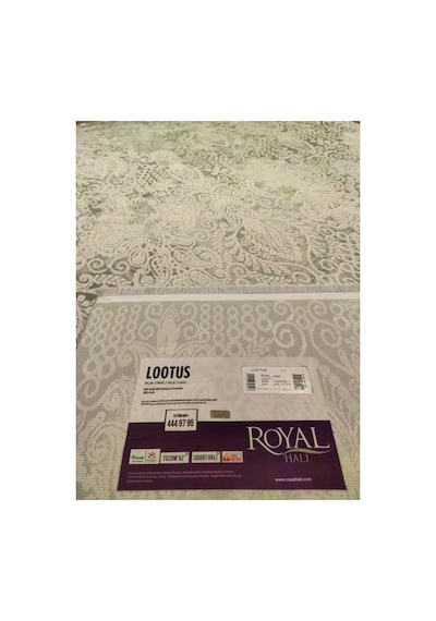 Lootus L06a Krem-gri Halı Çok Renkli