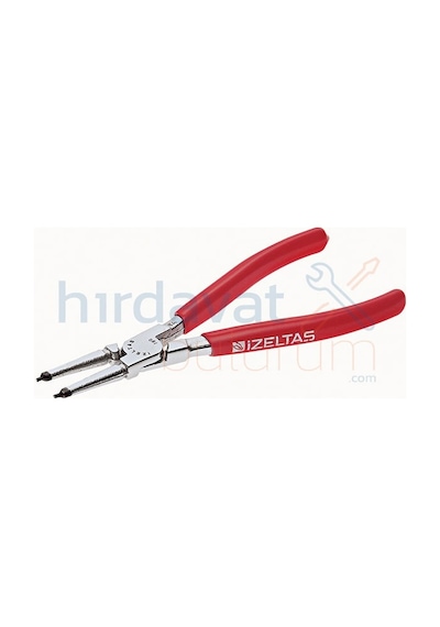 İzeltaş 180 MM İç Segman Pense Yaysız Düz