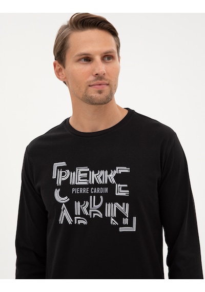 Pierre Cardin Erkek Siyah Pijama Takım 50322652-001 Siyah