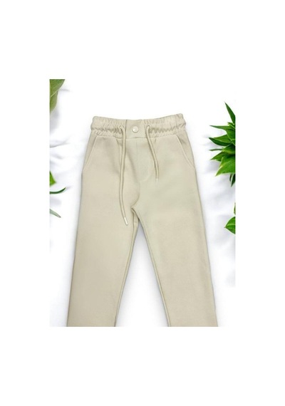 Zekids Erkek Çocuk Rahat Kalıp Beli Lastikli Pantolon-14502 Bej Zekids Erkek Çocuk Rahat Kalıp Beli Lastikli Pantolon-14502 Bej