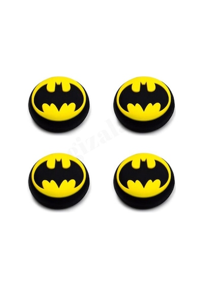 Ps5/Ps4/Ps3 Dualsense Analog Koruyucu Batman Desenli