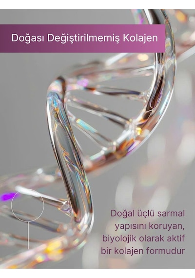 Nutriglow Doğası Değiştirilmemiş Kolajen Tip I - Iıı Bromelain, Hyaluronik Asit İçeren 30 Kapsül