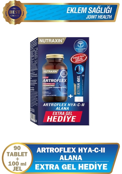 Nutraxin Artroflex Hya-c-ıı 90 Tablet + Extra Gel 100 Ml Hediyeli