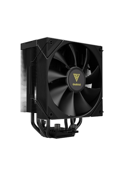 Gamdıas Boreas E2-410, Black Edition, 120mm, Cpu Kule Tipi Hava Soğutma, Doğrudan Temas Teknolojisine Sahip 4 Adet Gel Tek Renk