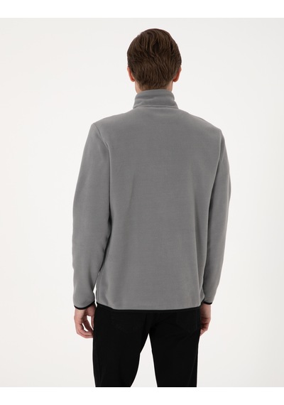 Pierre Cardin Erkek Gri Sweatshirt 50314056-vr024 Gri