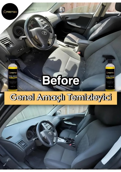Genel Amaçlı Temizleyici 2 Adet Ve 5'li Detay Fırçası Set