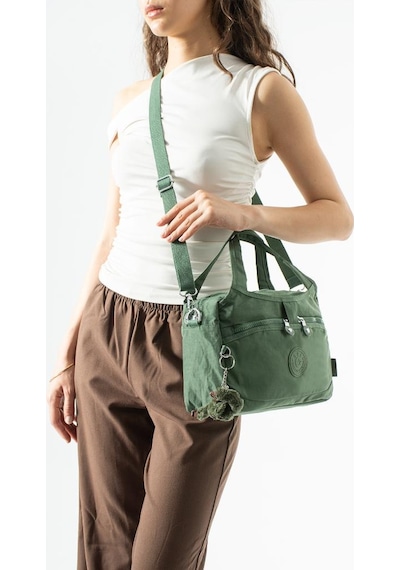 Baginn Klinkır Hafif Yağmur Geçirmez Kadın Postacı Çanta 30 20 Cm El Çantası 571 Collection Yeşil