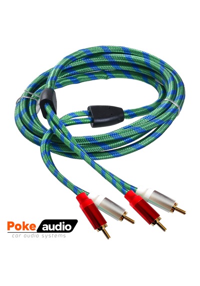 Anfi Kablosu 2rca 2rca 5mt 1.kalite Poke Pk-6787