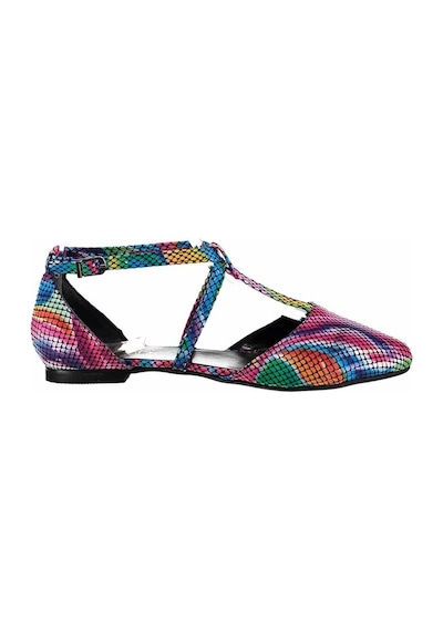 Fox Shoes Multi Kadın Babet D726537307 Multi Çok Renkli