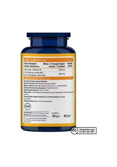 Cla 1250 Mg 60 Yumuşak Kapsül