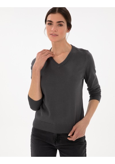 Pierre Cardin Kadın Antrasit Kazak /triko 50300803-vr006 Antrasit Pierre Cardin Kadın Antrasit Kazak /triko 50300803-vr006 Antrasit