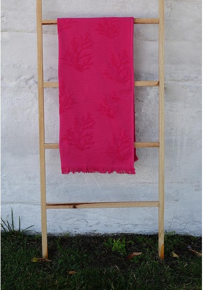 70x140 Cm Jakarlı Desenli Modern Tasarım Unisex Plaj Havlusu Baveno Desen003