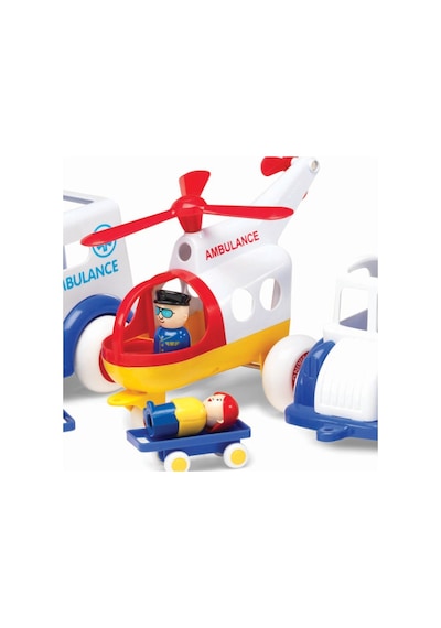 Viking Toys Acil Kurtarma Taşıtları 5 Parça