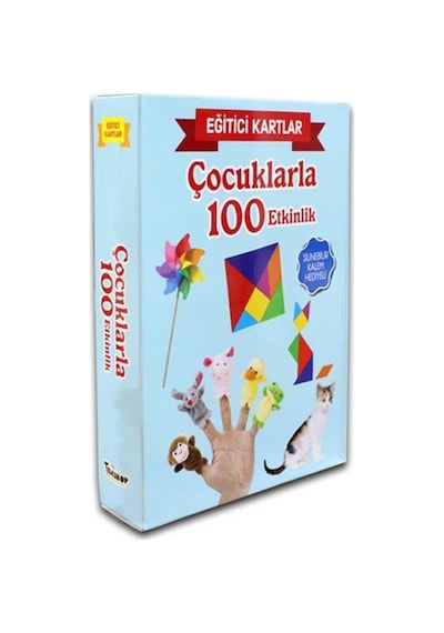 Eğitici Kartlar - Çocuklarla 100 Etkinlik