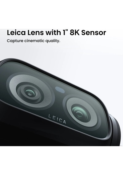 Insta360 Luna Ultra Kozmik Siyah Gimbal Aksiyon Kamerası Standart Paket - Inst-cınsabta-luna