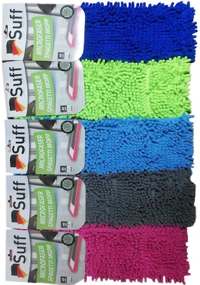 1 Adet Nemli Ve Kuru Makarna Mop Ucu Mikrofiber Paspas Yedeği 60 Cm Diğer