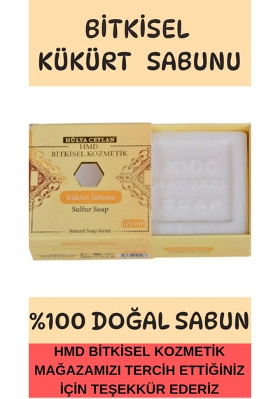 Hmd Bitkisel Kozmetik Ardıç Katranı + Bıttım + Gül + Kükürt Sabunu 4 x 125 G