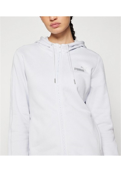 Puma Metallic Tracksuit Gümüş Kadın Eşofman Takımı - 683046 42 Gümüş