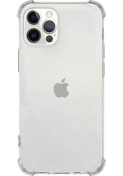 Apple Uyumlu iPhone 12 Pro Köşe Korumalı Airbag Antishock Silikon Kapak