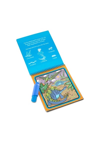 Melissa And Doug Water Wow Su İle Boyama Kitabı Dinozorlar