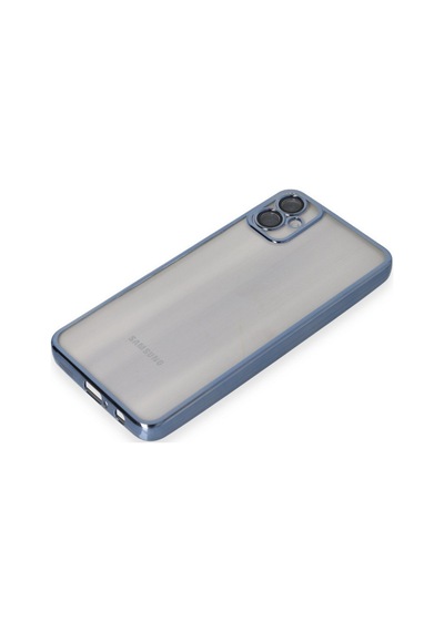 Samsung Galaxy A05 Uyumlu Kılıf Lensli Silikon - Lacivert