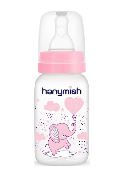 Hanymish Pp Biberon 125 ML-Pembe