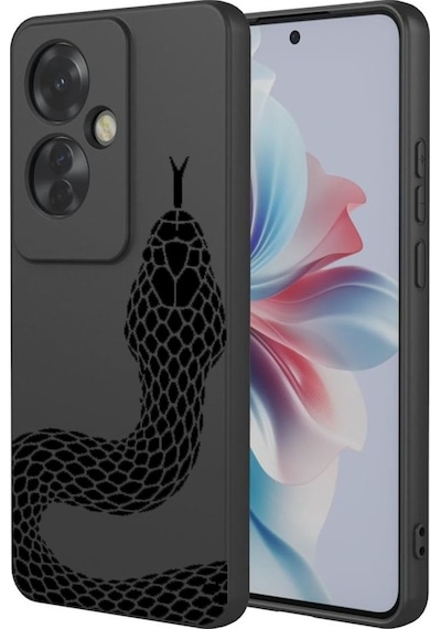 Oppo A5 İle Uyumlu Premier Kalite Özel Üretim Baskılı Silikon Telefon Kılıfı Bc 9 Siyah