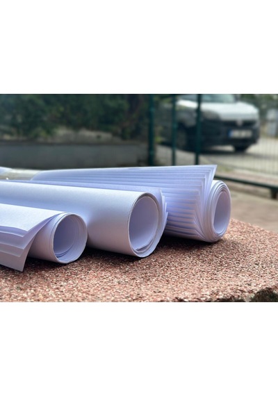 Kağıt Ithal Baskısız Boş Oto Paspas Kağıdı 50 Adet 35x50 Ebat