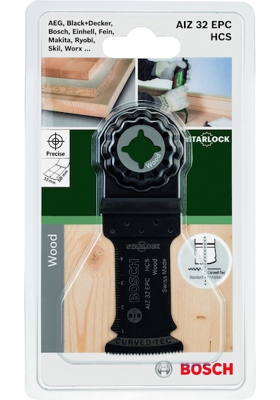 Bosch DIY HCS AIZ 32 EPC 32 x 50 mm Ahşap İçin Daldırmalı Testere Bıçağı - 2609256947