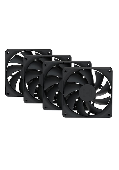Hyte Fa12 Pitch Black 120mm 4 Lü Kasa Fanı Fan-hyte-fa12-bb-4 Siyah
