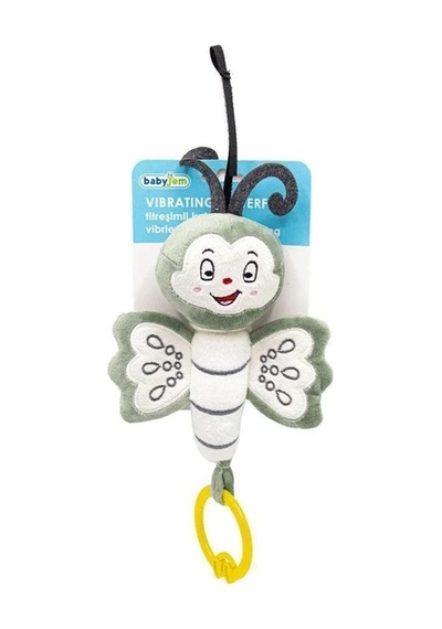 Babyjem Sevimli Arkadaşım Titreşimli Kelebek Mint