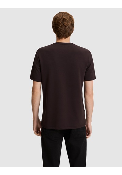 Pierre Cardin Koyu Kahverengi Regular Fit Basic Tişört 50333999 Vr084