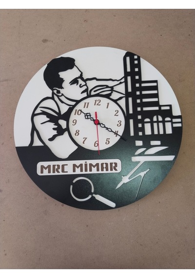 Mrchediyesepeti Duvar Saatleri Kişiye Özel Tasarım Şık Ve Kaliteli No90 Çok Renkli