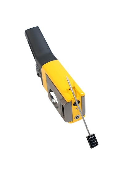 Cohiba Tek Torch Pürmüz Dahili S-v Cut & İğneli Sarı Siyah Metal Puro Çakmağı - Tr9527