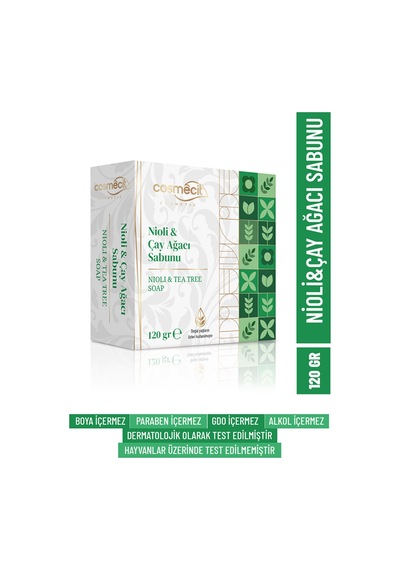 Cosmecit Nioli Çay Ağacı Sabunu 120 Gr